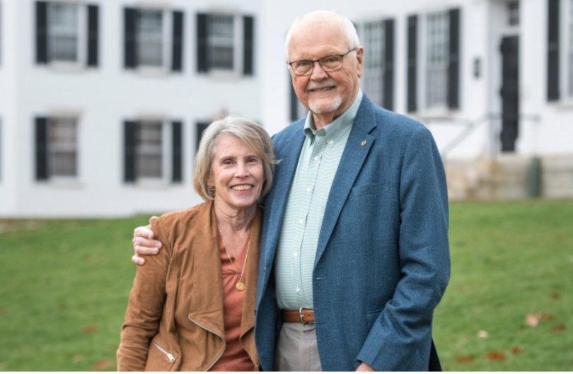 The new center is named in honor of President Emeritus James Wright and Susan DeBevoise Wright. (Photo by Ryan Bent Photography)